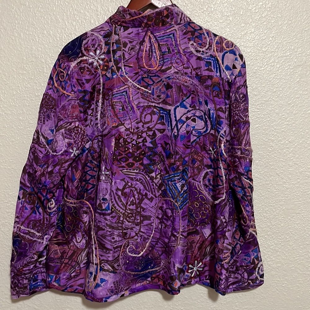 iOS silk blouse … medium - Picture 6 of 10
